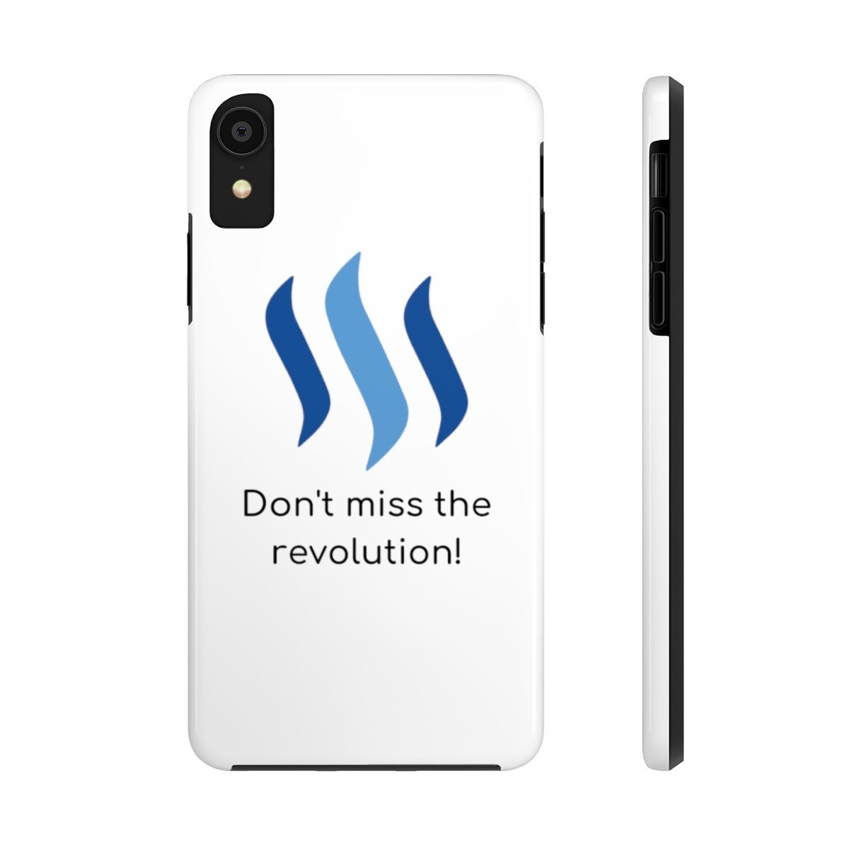 Steem don't miss the revolution - Phone Cases TCP1607 iPhone XR Official Crypto  Merch