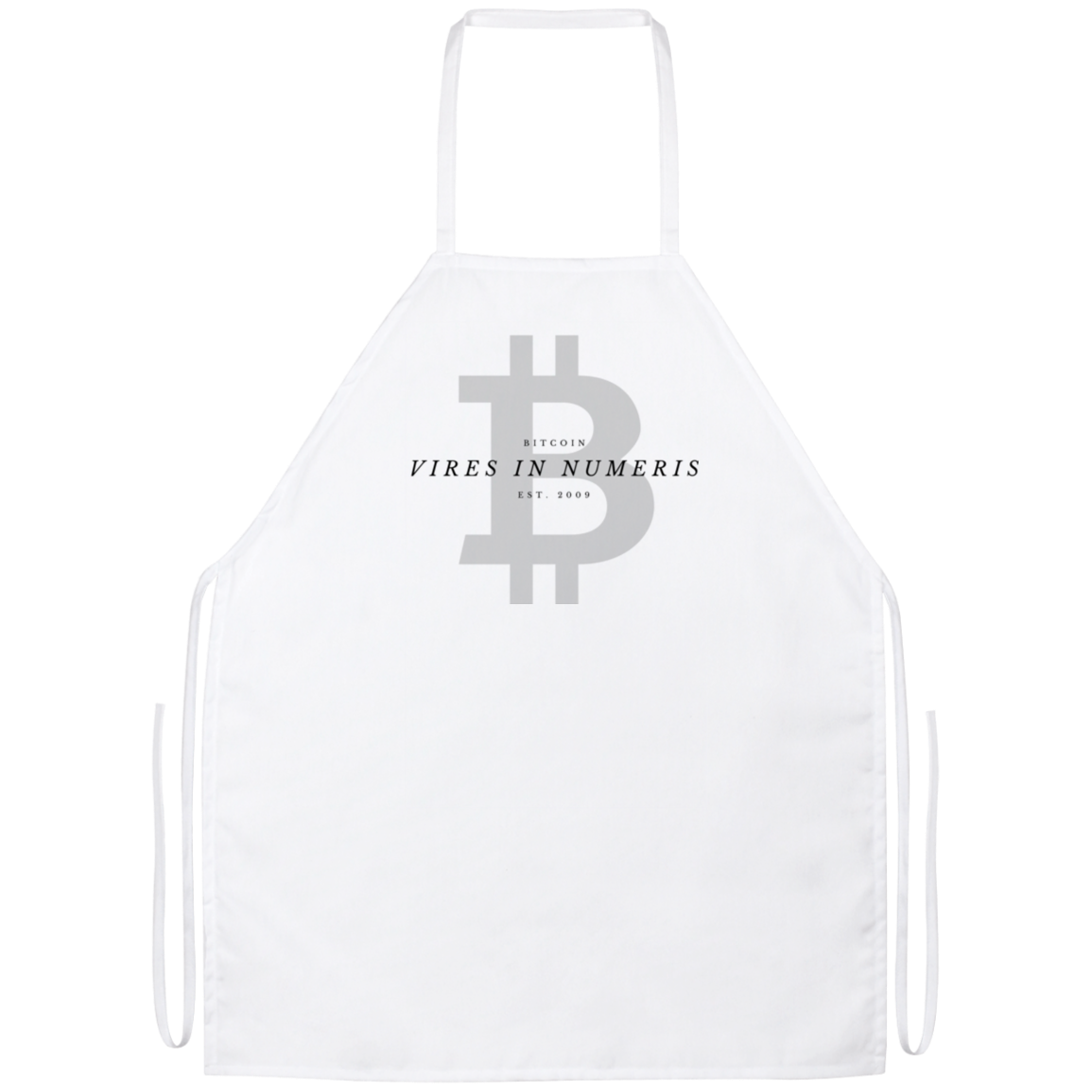 Vires in numeris - Apron TCP1607 White / One Size Official Crypto  Merch