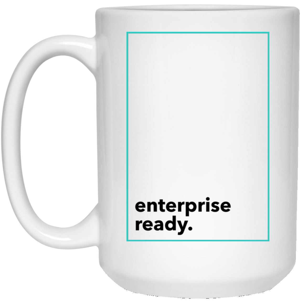 Enterprise Ready (Zilliqa) - 15 oz. White Mug TCP1607 White / One Size Official Crypto  Merch