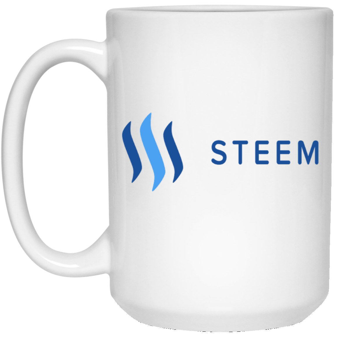 Steem - 15 oz. White Mug TCP1607 White / One Size Official Crypto  Merch
