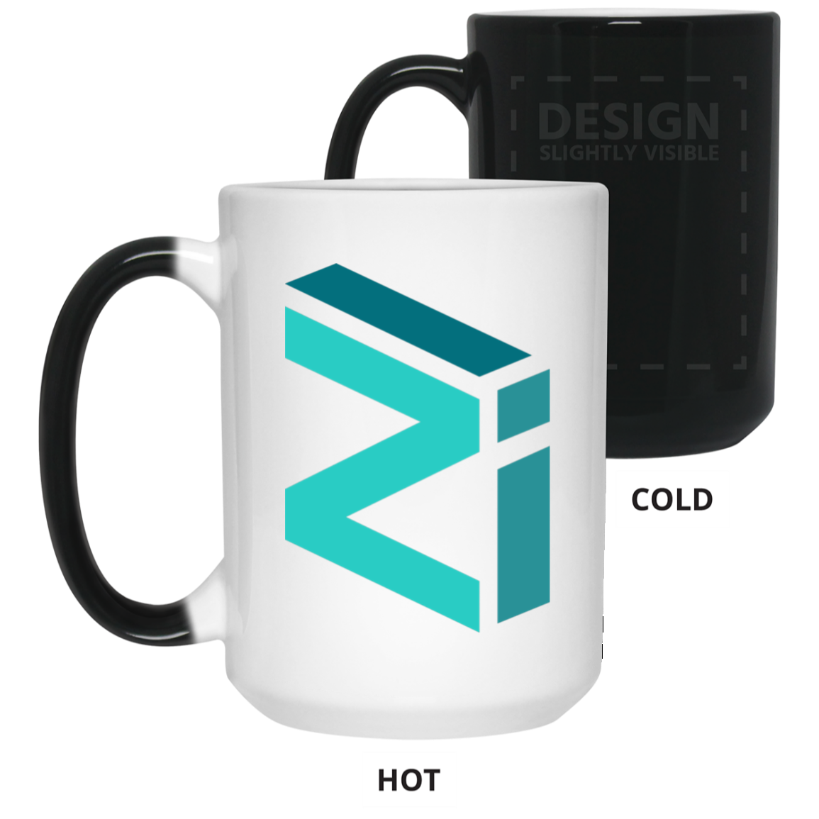 Zilliqa - 15 oz. Color Changing Mug TCP1607 White / One Size Official Crypto  Merch