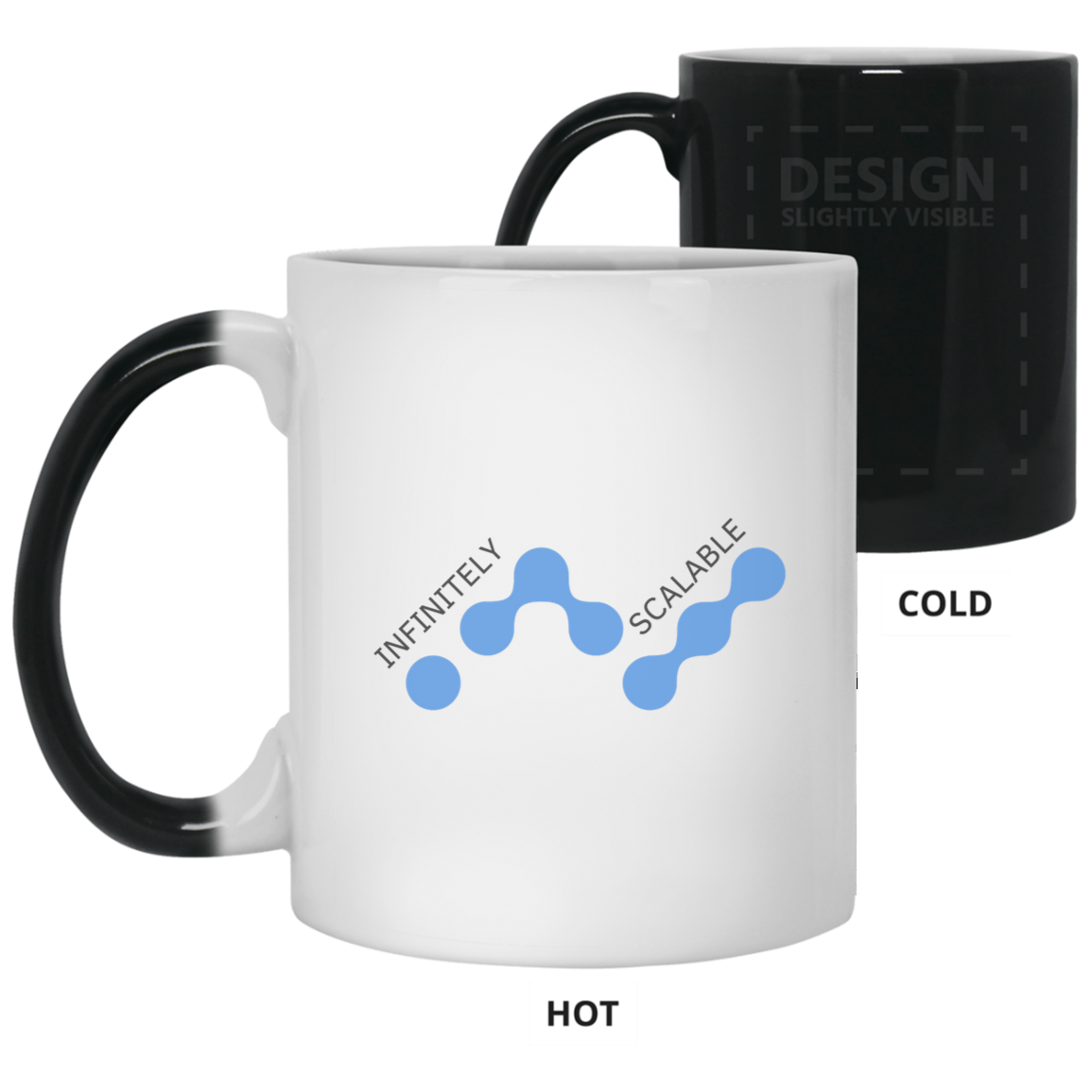 Infinitely scalable - 11oz. Color Changing Mug TCP1607 White / One Size Official Crypto  Merch