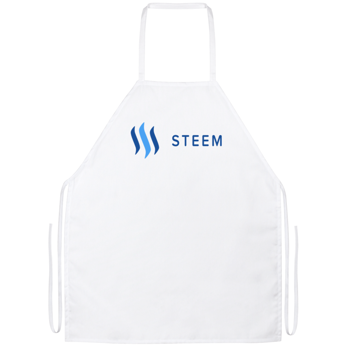 Steem - Apron TCP1607 White / One Size Official Crypto  Merch