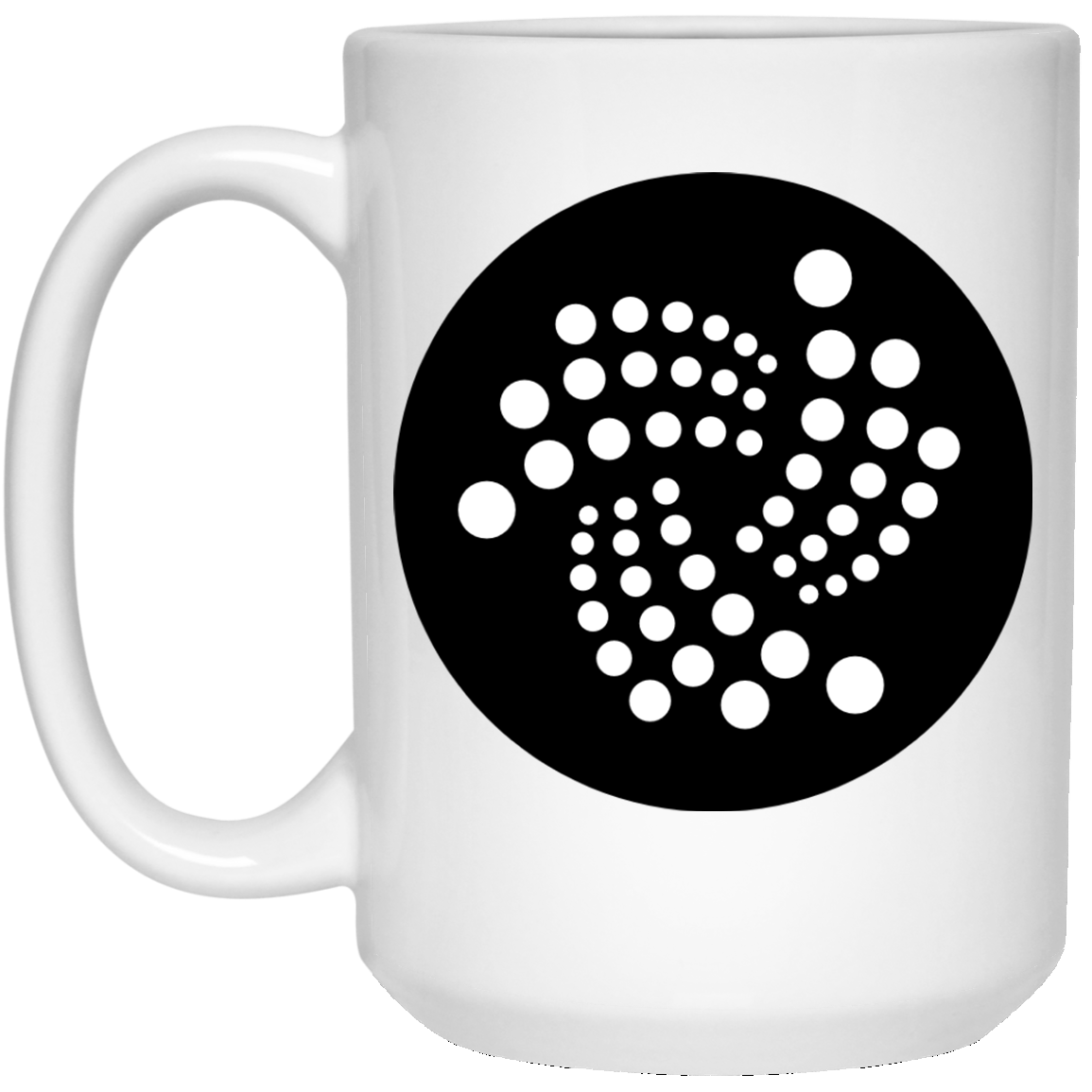 Iota logo - 15 oz. White Mug TCP1607 White / One Size Official Crypto  Merch