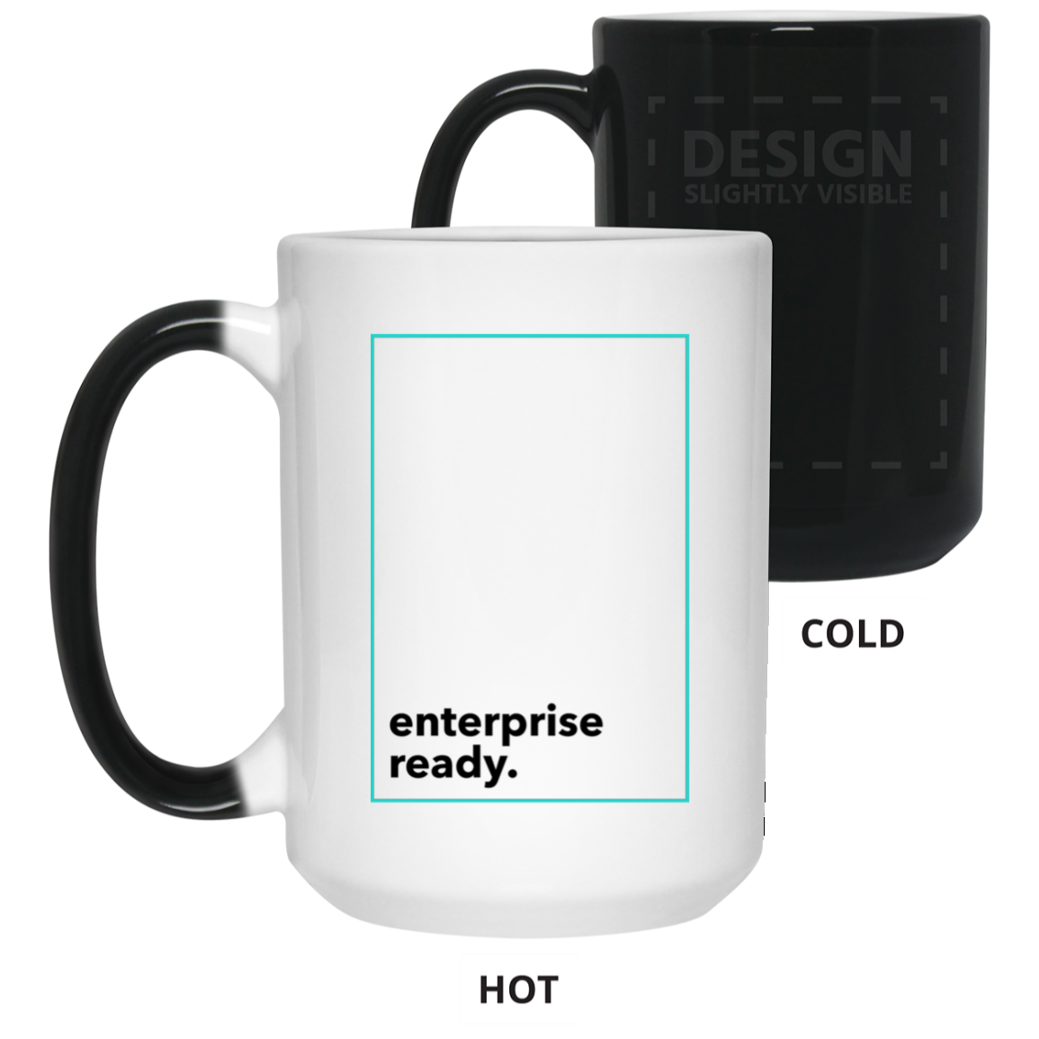 Enterprise Ready (Zilliqa) - 15 oz. Color Changing Mug TCP1607 White / One Size Official Crypto  Merch