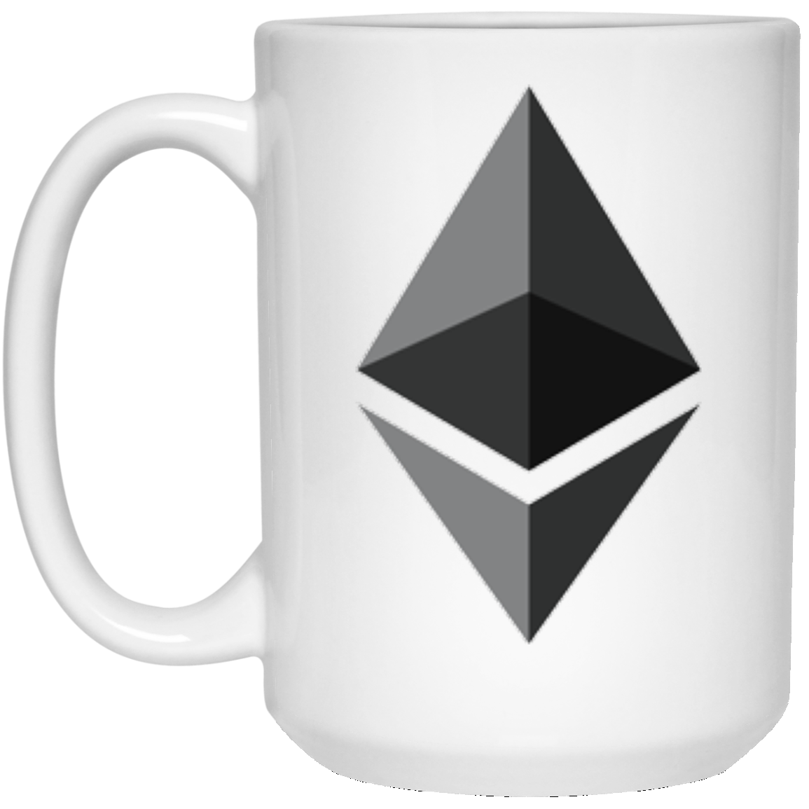 Ethereum logo - 15oz. White Mug TCP1607 White / One Size Official Crypto  Merch