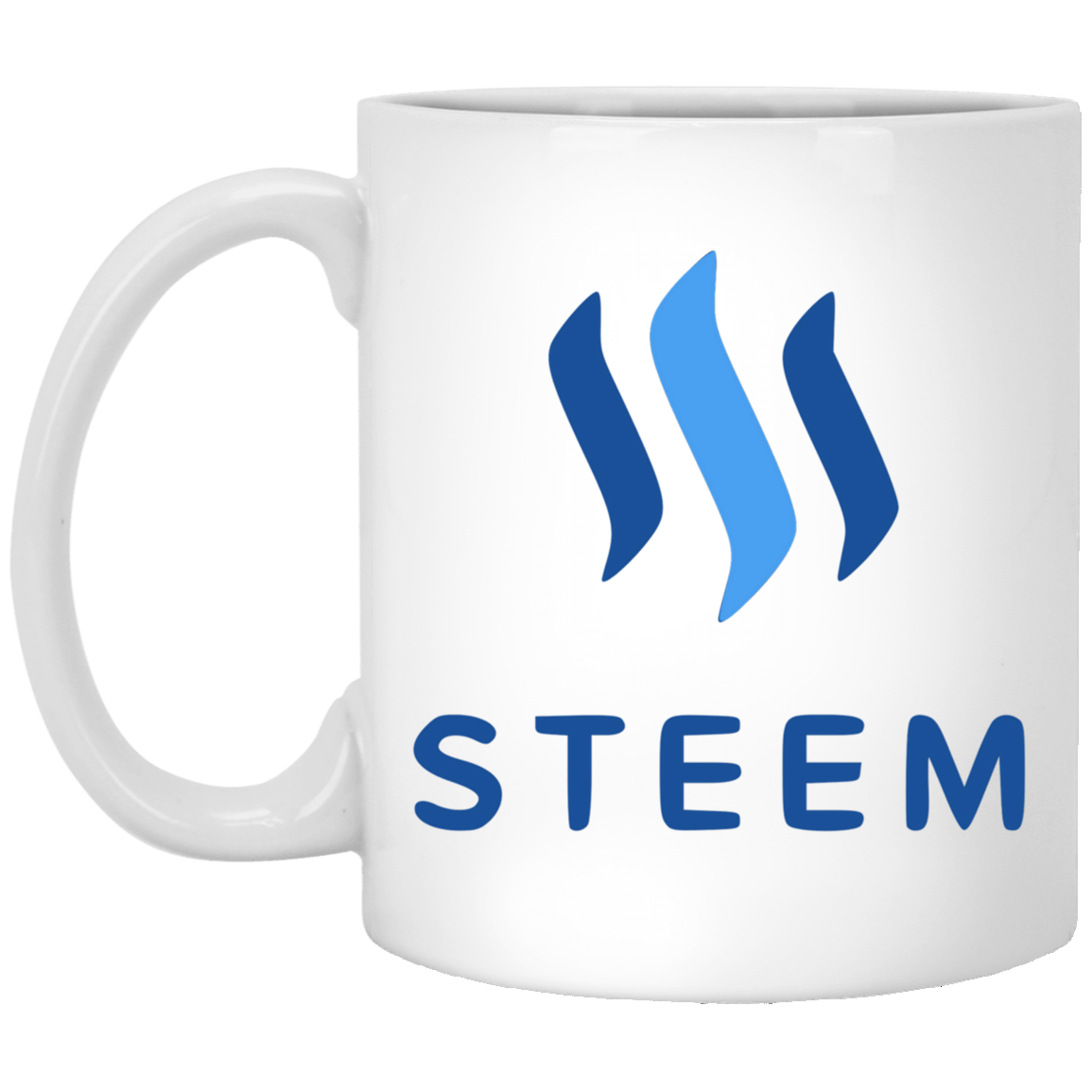 Steem - 11 oz. White Mug TCP1607 White / One Size Official Crypto  Merch