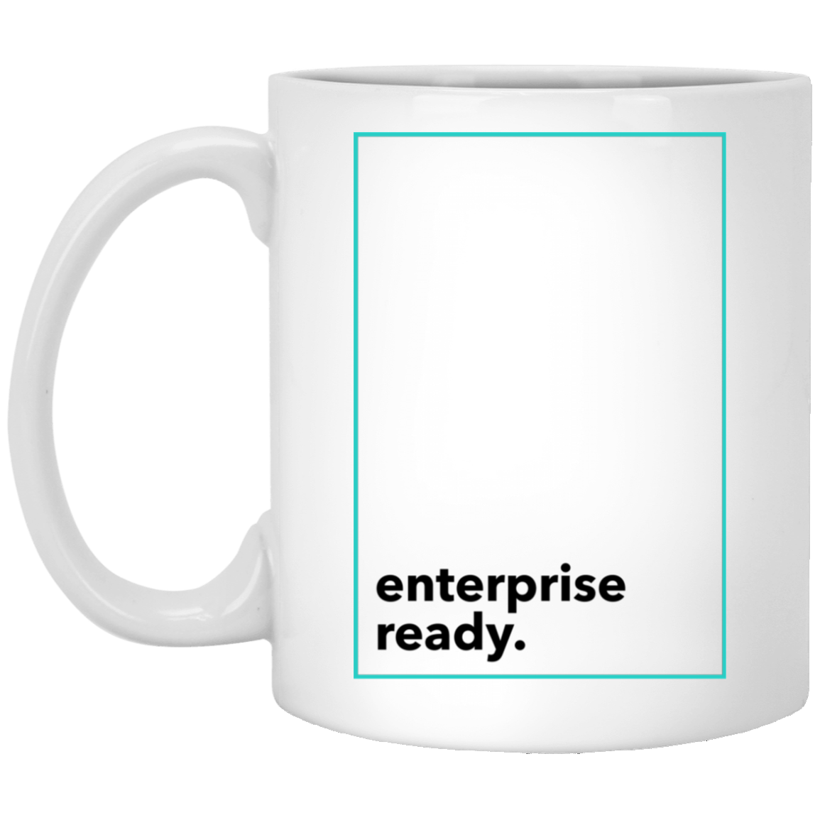 Enterprise Ready (Zilliqa) - 11 oz. White Mug TCP1607 White / One Size Official Crypto  Merch