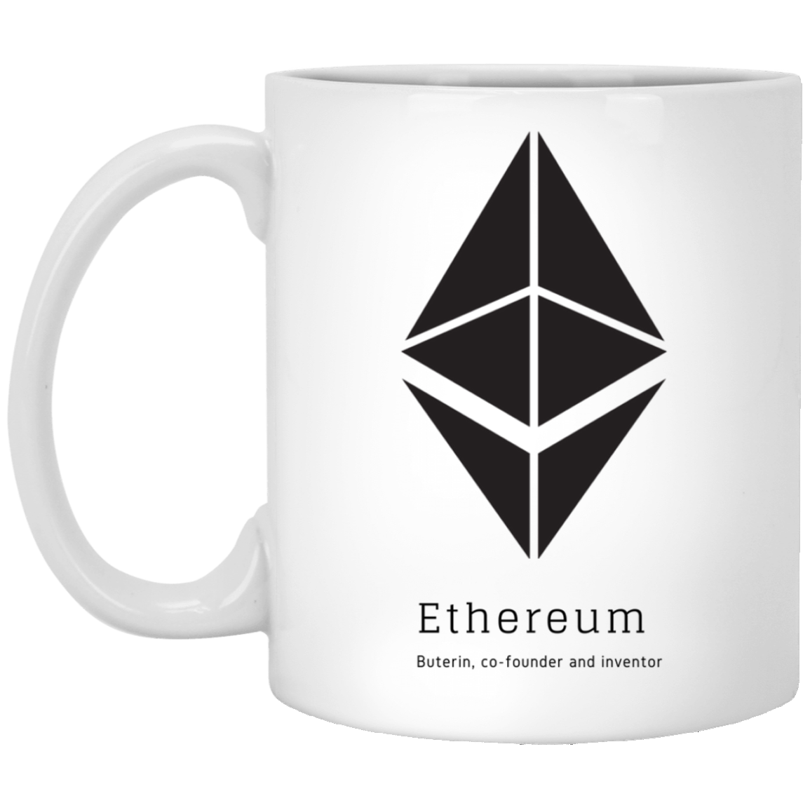 Buterin, co-founder and inventor - 11oz. White Mug TCP1607 White / One Size Official Crypto  Merch