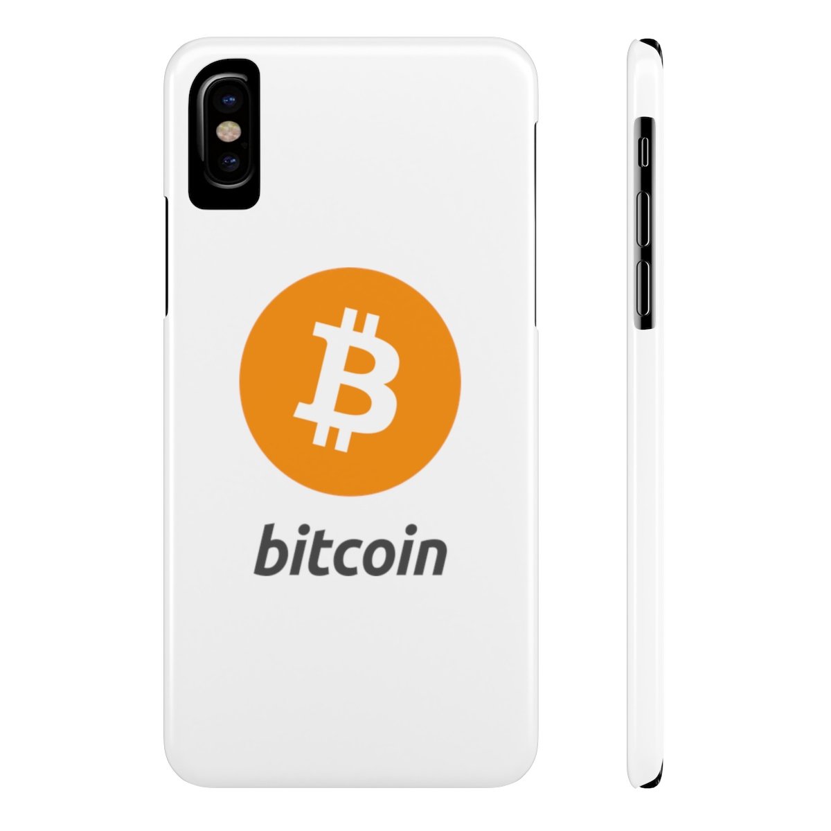 Bitcoin - Case Mate Slim Phone Cases TCP1607 iPhone X Slim Official Crypto  Merch
