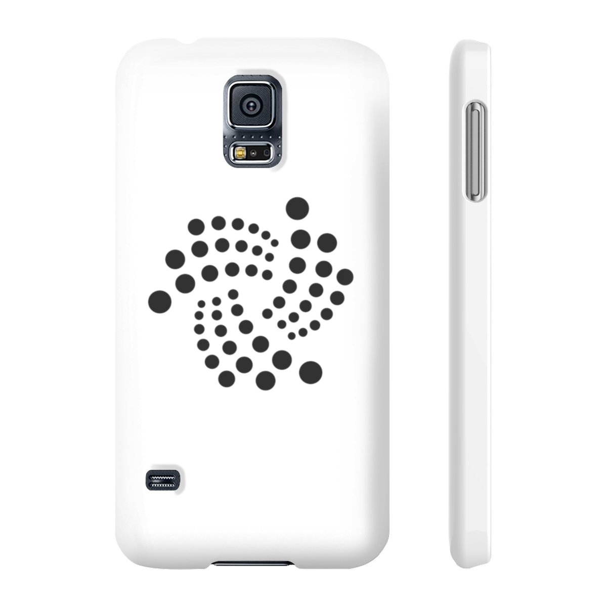 Iota floating design - Case Mate Slim Phone Cases TCP1607 Samsung Galaxy S5 Slim Official Crypto  Merch