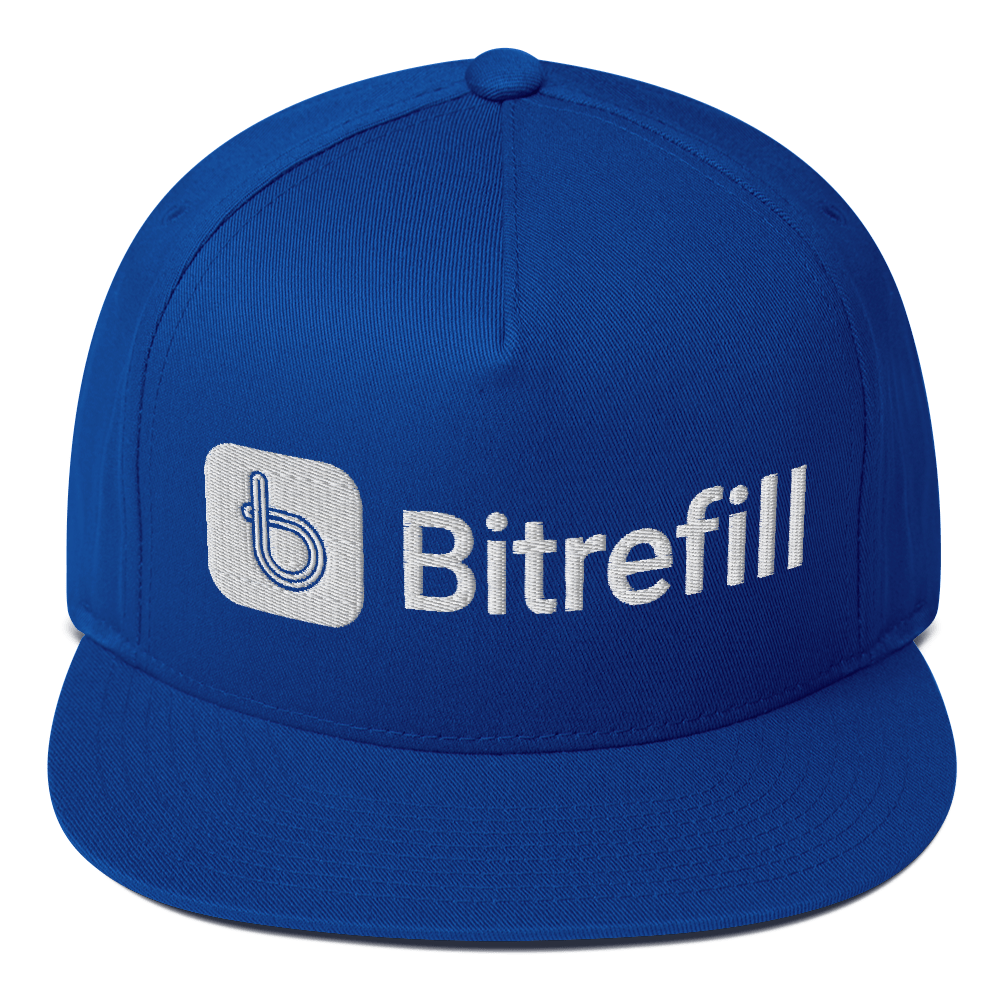 Bitrefill Cap TCP1607 Default Title Official Crypto  Merch