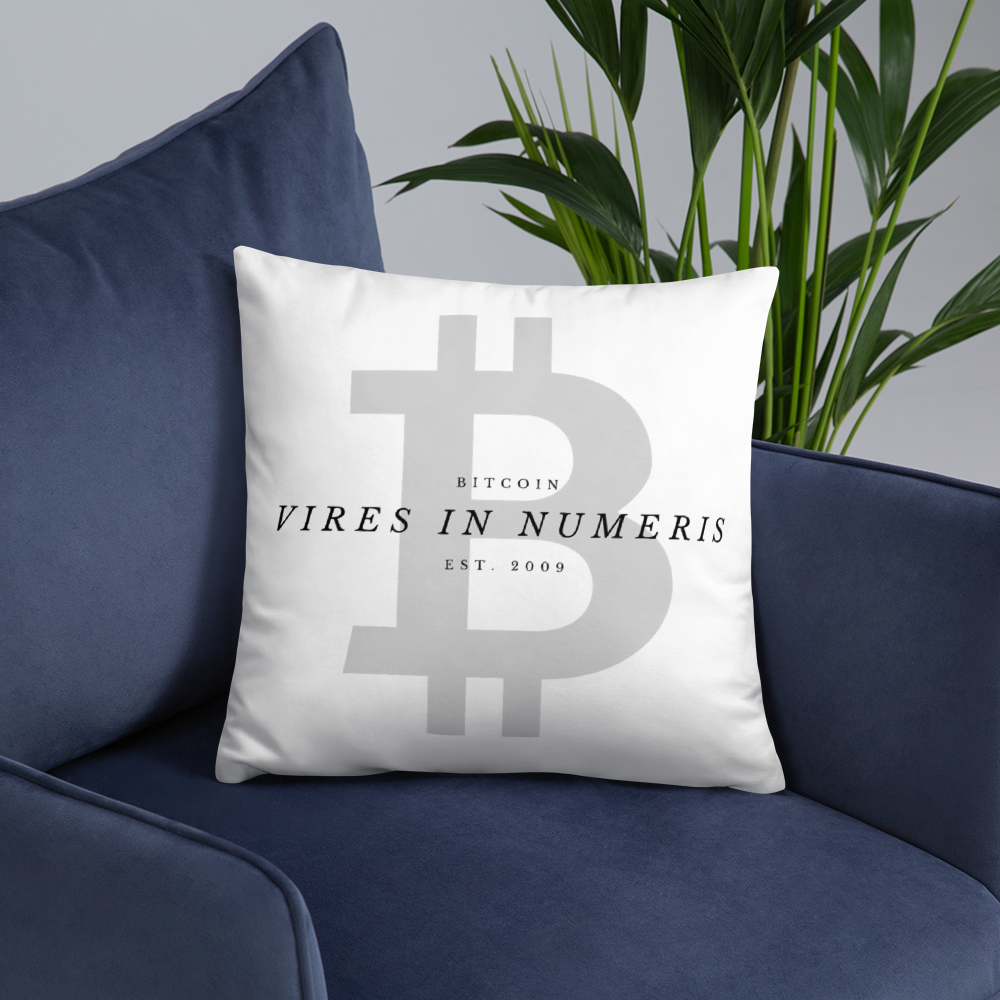 Vires in numeris - Pillow TCP1607 Default Title Official Crypto  Merch