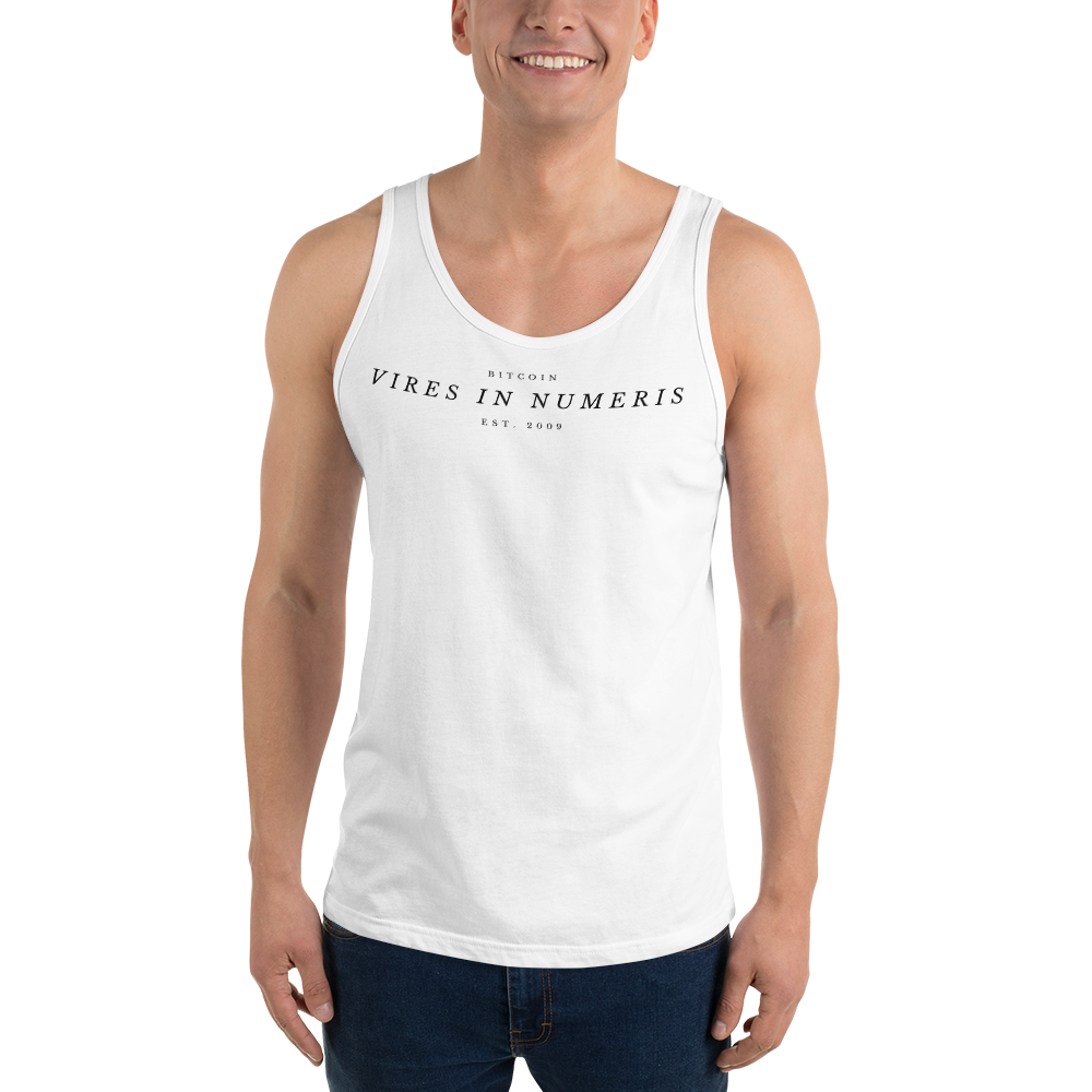 Vires in numeris (Bitcoin) - Men's Tank Top TCP1607 Oatmeal Triblend / S Official Crypto  Merch
