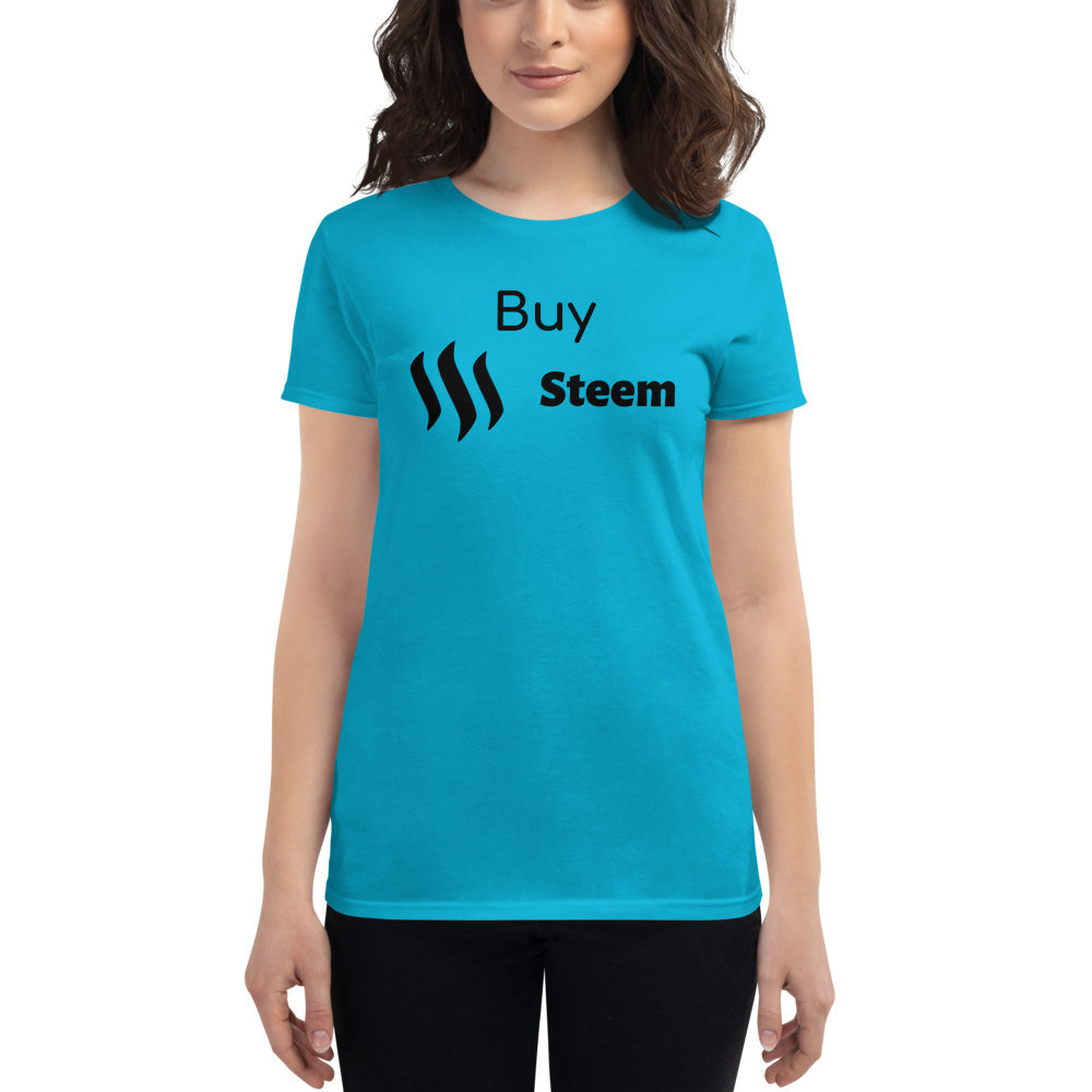 Buy Steem - Women's Short Sleeve T-Shirt TCP1607 White / S Official Crypto  Merch