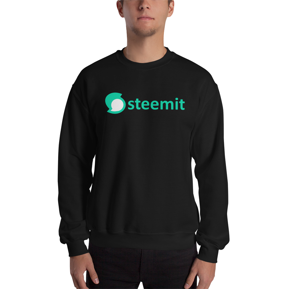 Steemit – Men’s Crewneck Sweatshirt TCP1607 White / S Official Crypto  Merch