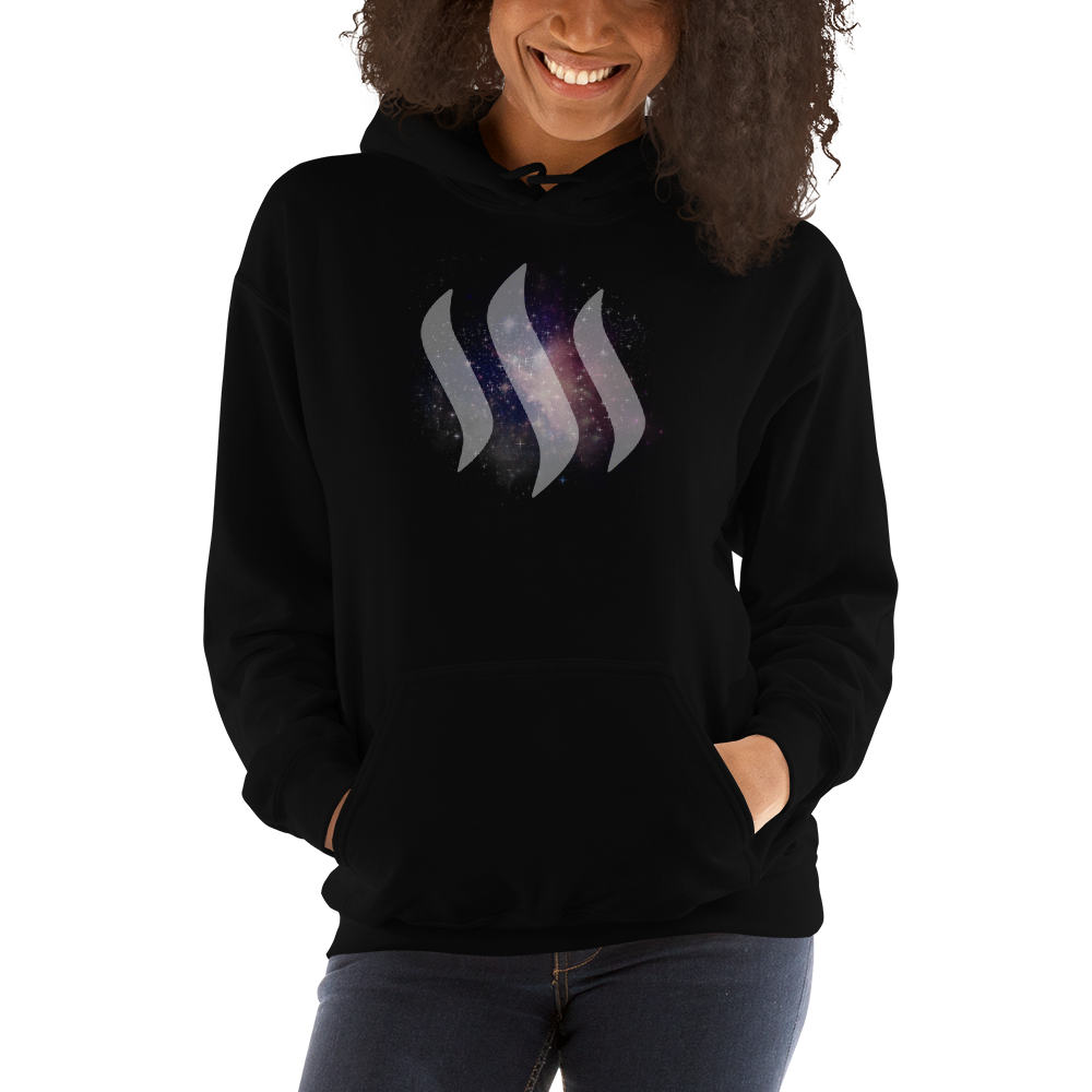 Steem universe – Women’s Hoodie TCP1607 Black / S Official Crypto  Merch