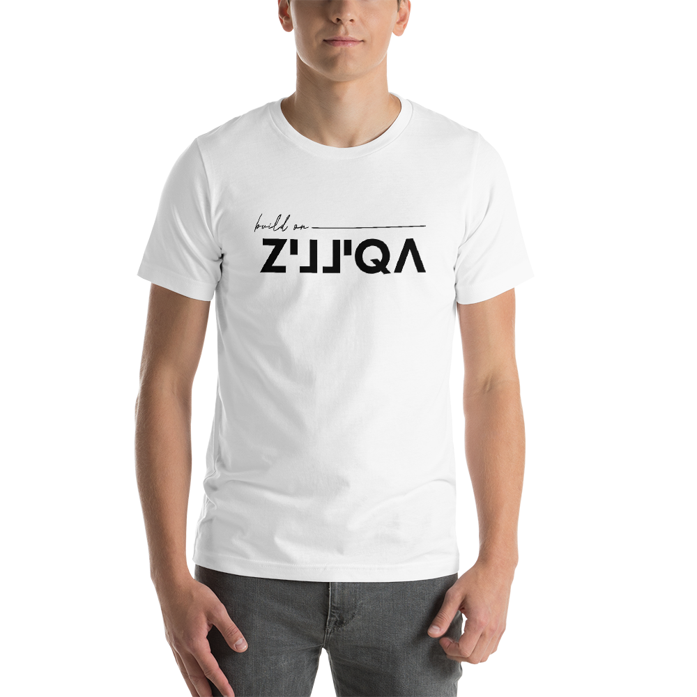 Build on Zilliqa - Men's Premium T-Shirt TCP1607 White / S Official Crypto  Merch