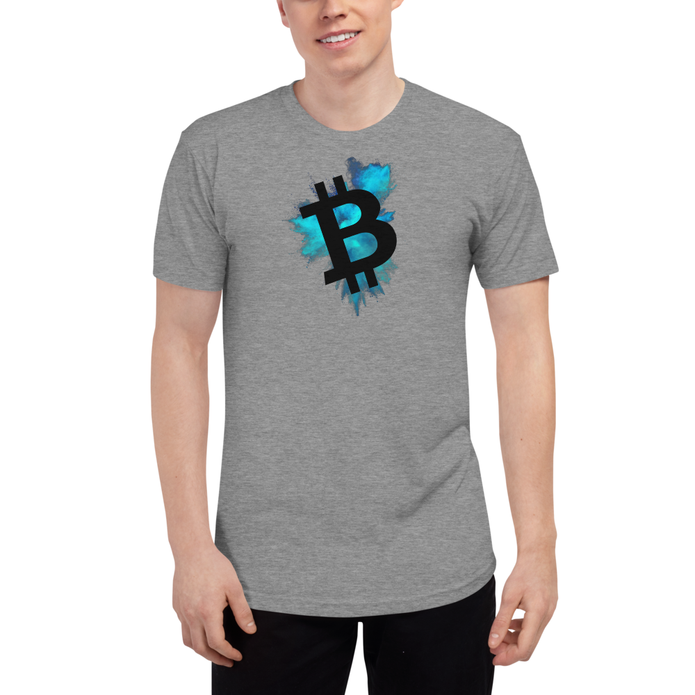 Bitcoin color cloud - Men's Track Shirt TCP1607 Tri-Coffee / S Official Crypto  Merch