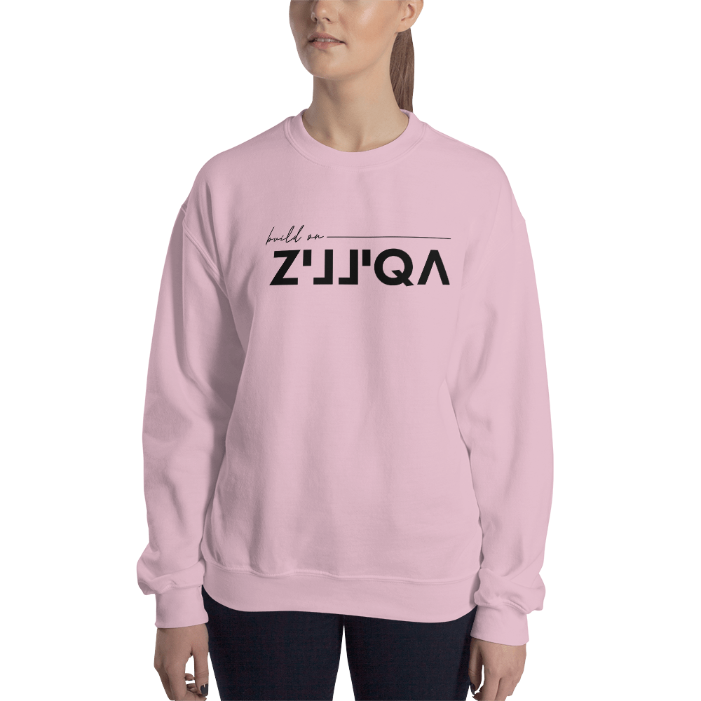 Build on Zilliqa – Women’s Crewneck Sweatshirt TCP1607 White / S Official Crypto  Merch