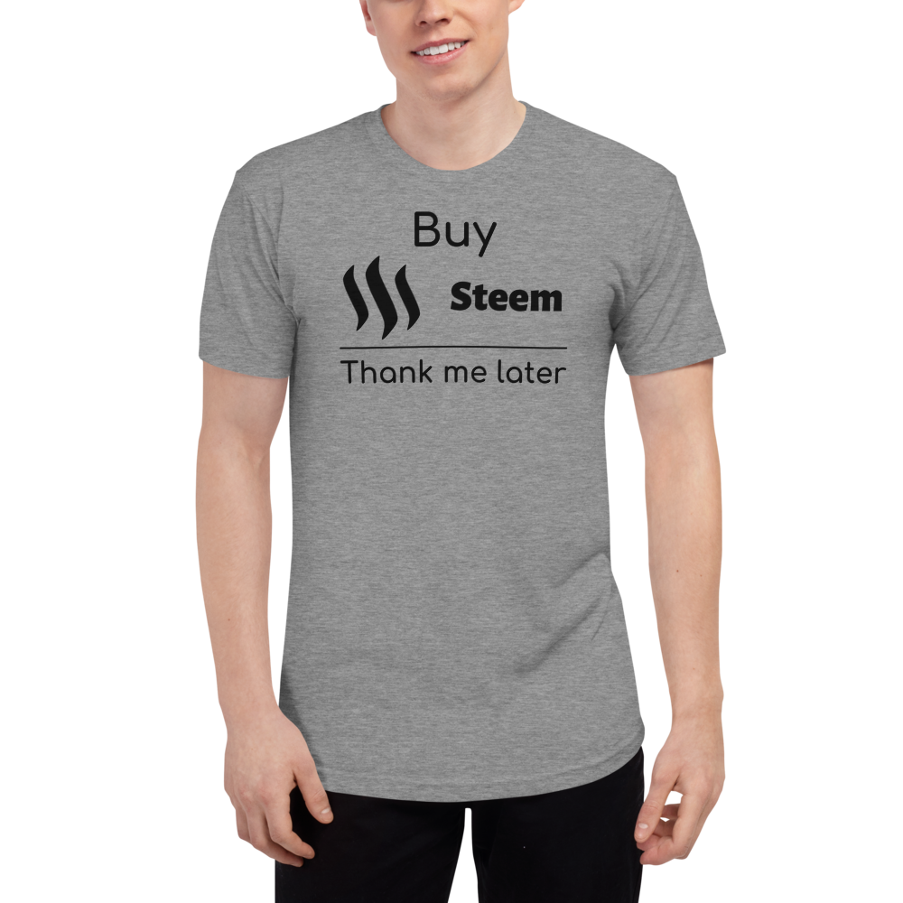 Buy Steem thank me later - Men's Track Shirt TCP1607 Athletic Grey / S Official Crypto  Merch