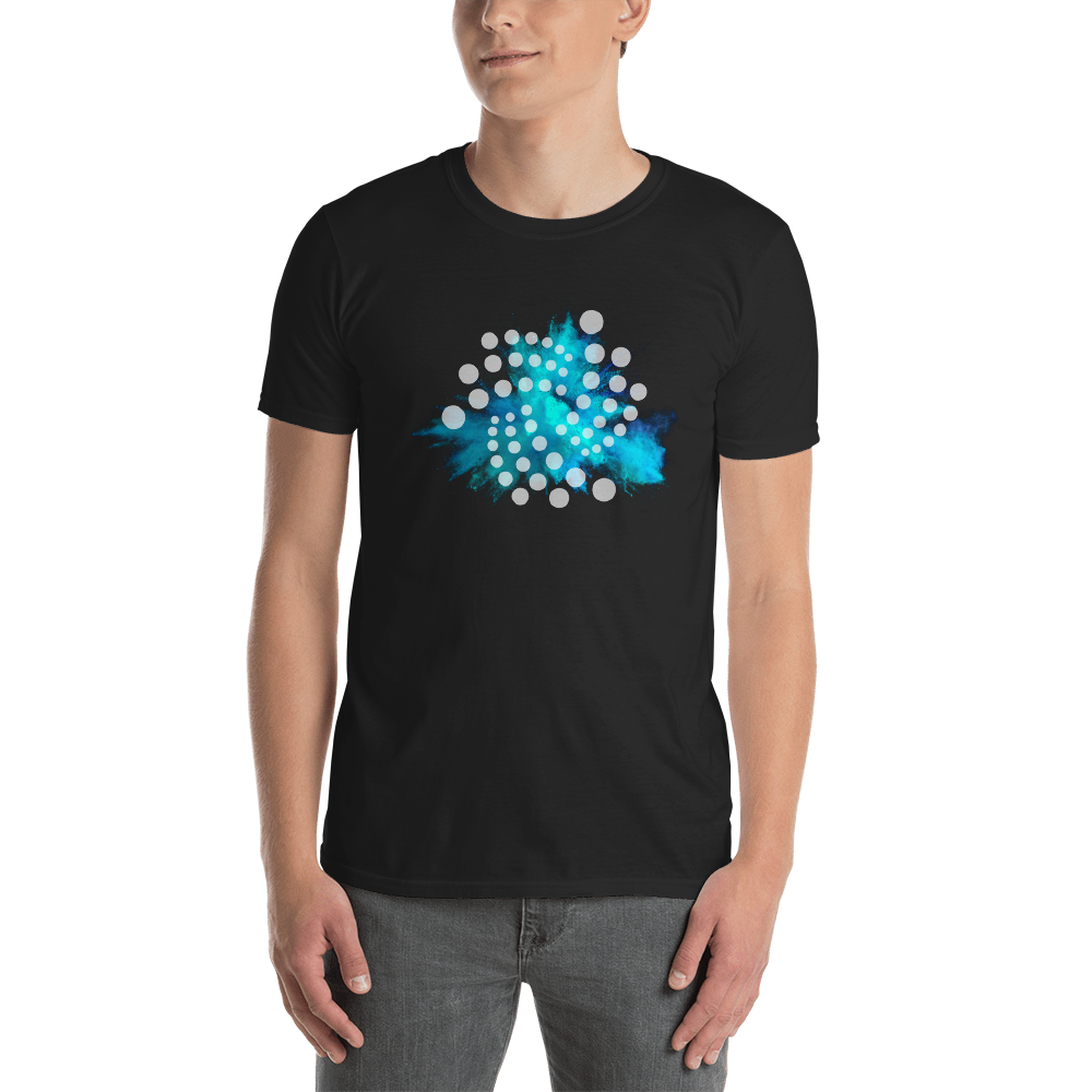 Iota color cloud - Men's T-Shirt TCP1607 Black / S Official Crypto  Merch