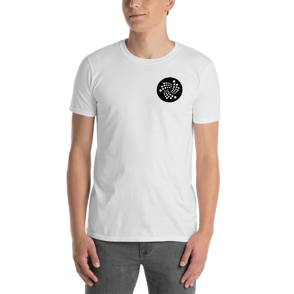 Iota logo - Men's T-Shirt TCP1607 White / S Official Crypto  Merch