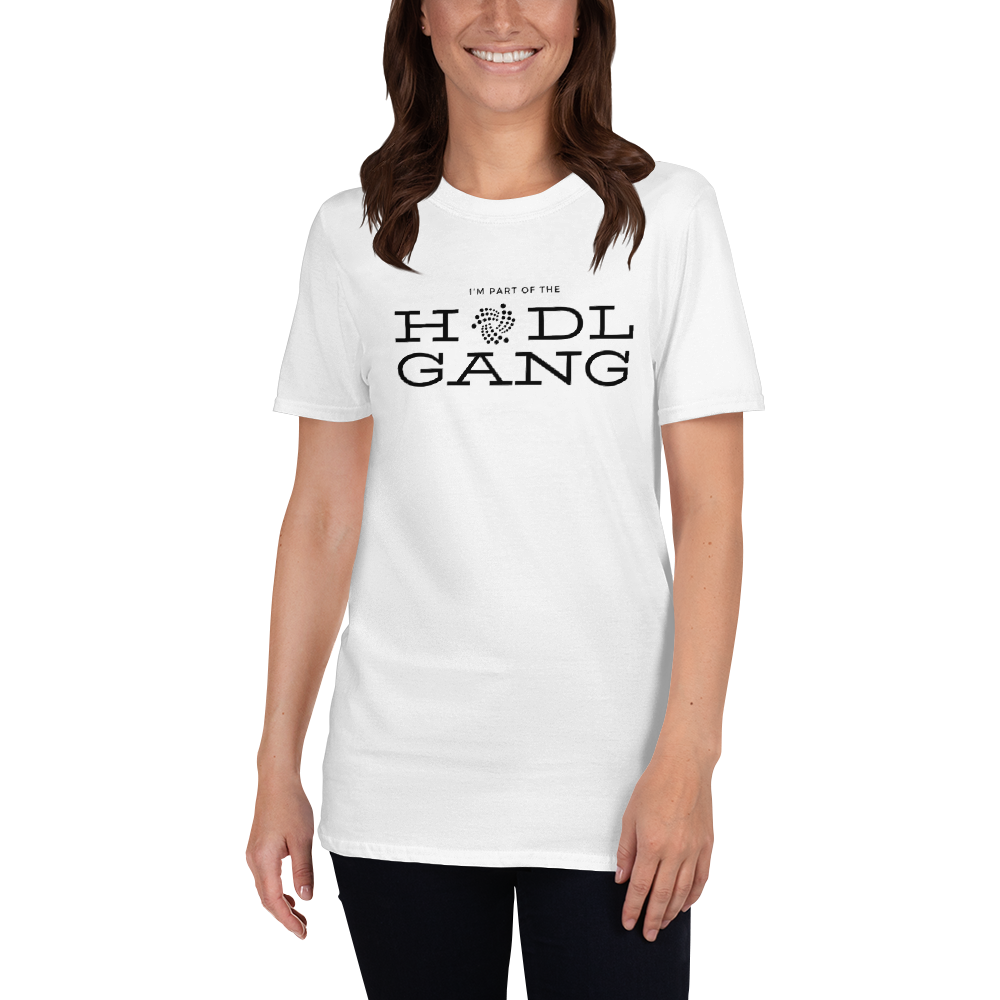Hodl gang (Iota) - Women's T-Shirt TCP1607 White / S Official Crypto  Merch