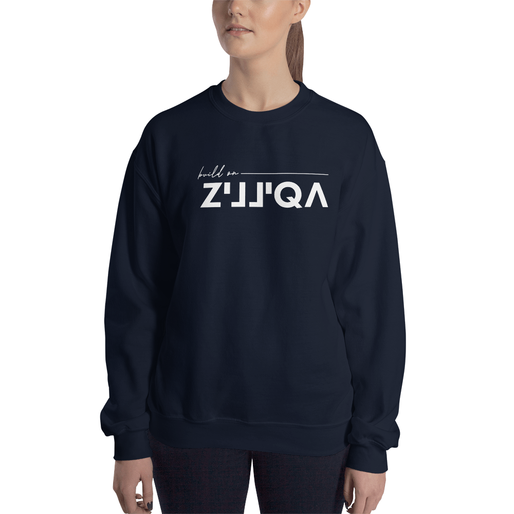 Build on Zilliqa – Women’s Crewneck Sweatshirt TCP1607 Black / S Official Crypto  Merch