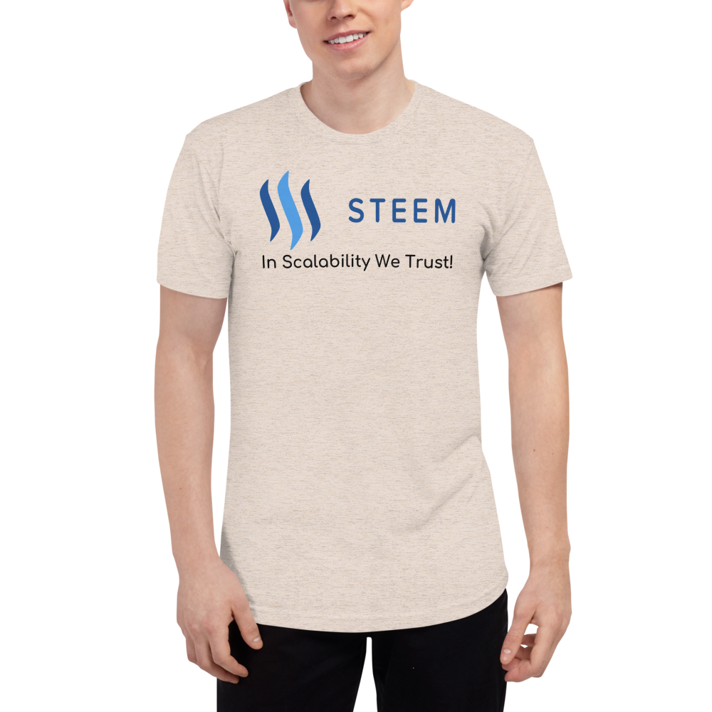 In scalability we trust (Steem) - Men's Men's Track Shirt TCP1607 Athletic Grey / S Official Crypto  Merch
