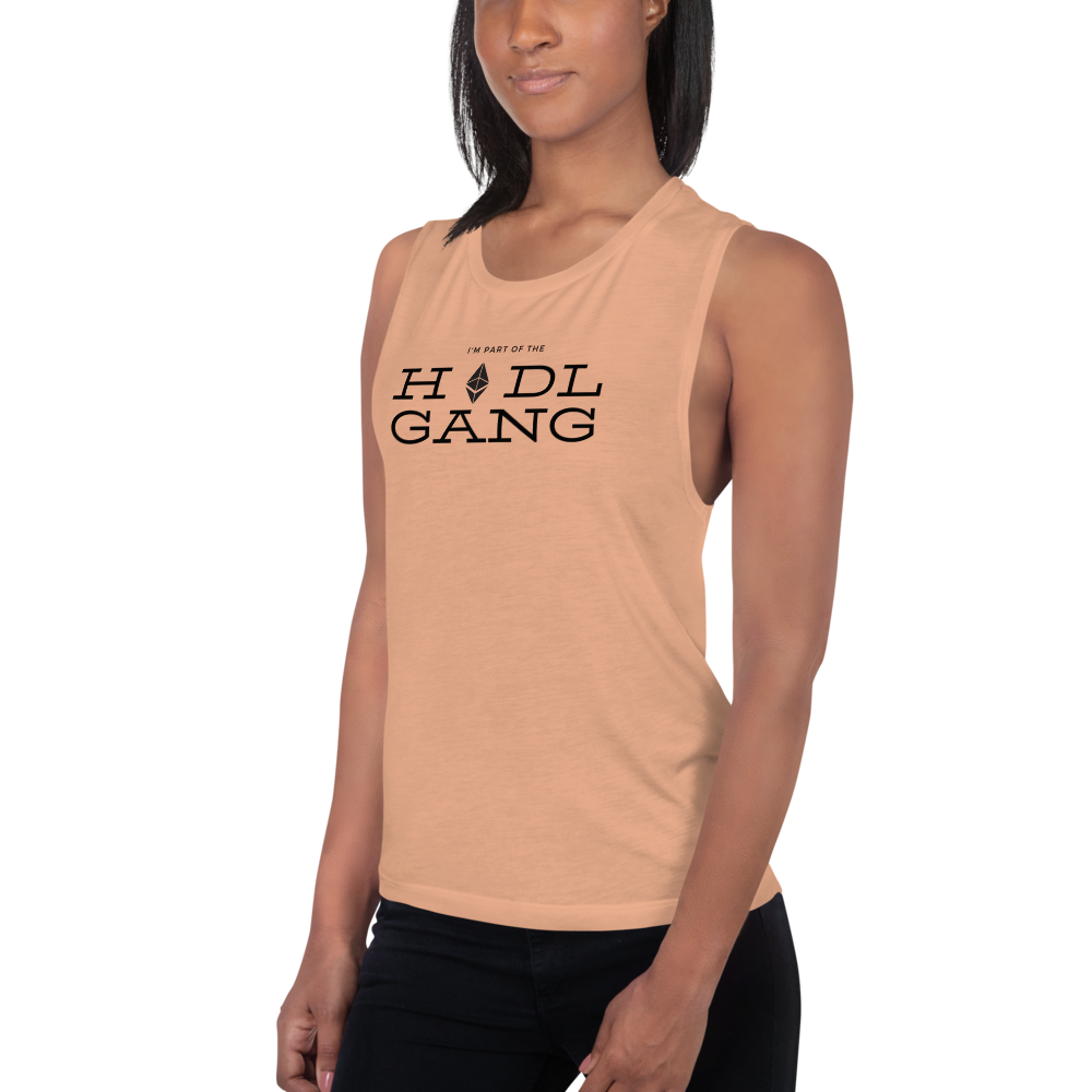 Hodl gang (Ethereum) – Women’s Sports Tank TCP1607 White / S Official Crypto  Merch