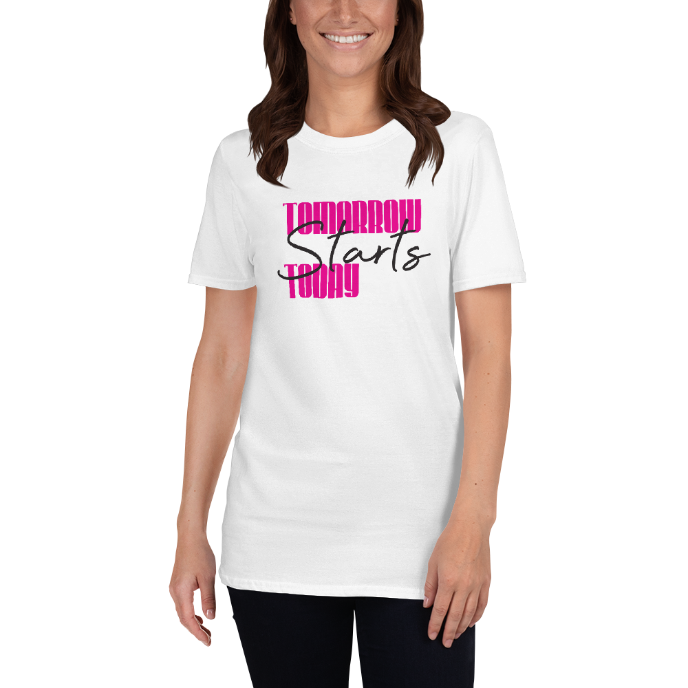 Tomorrow starts today (Zilliqa) – Women’s T-Shirt TCP1607 White / S Official Crypto  Merch