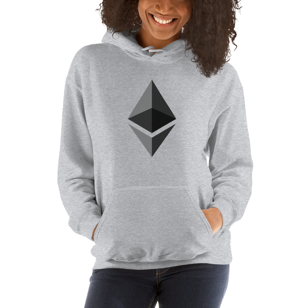 Ethereum logo – Women’s Hoodie TCP1607 White / S Official Crypto  Merch