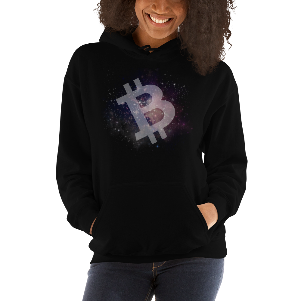 Bitcoin universe – Women’s Hoodie TCP1607 Black / S Official Crypto  Merch
