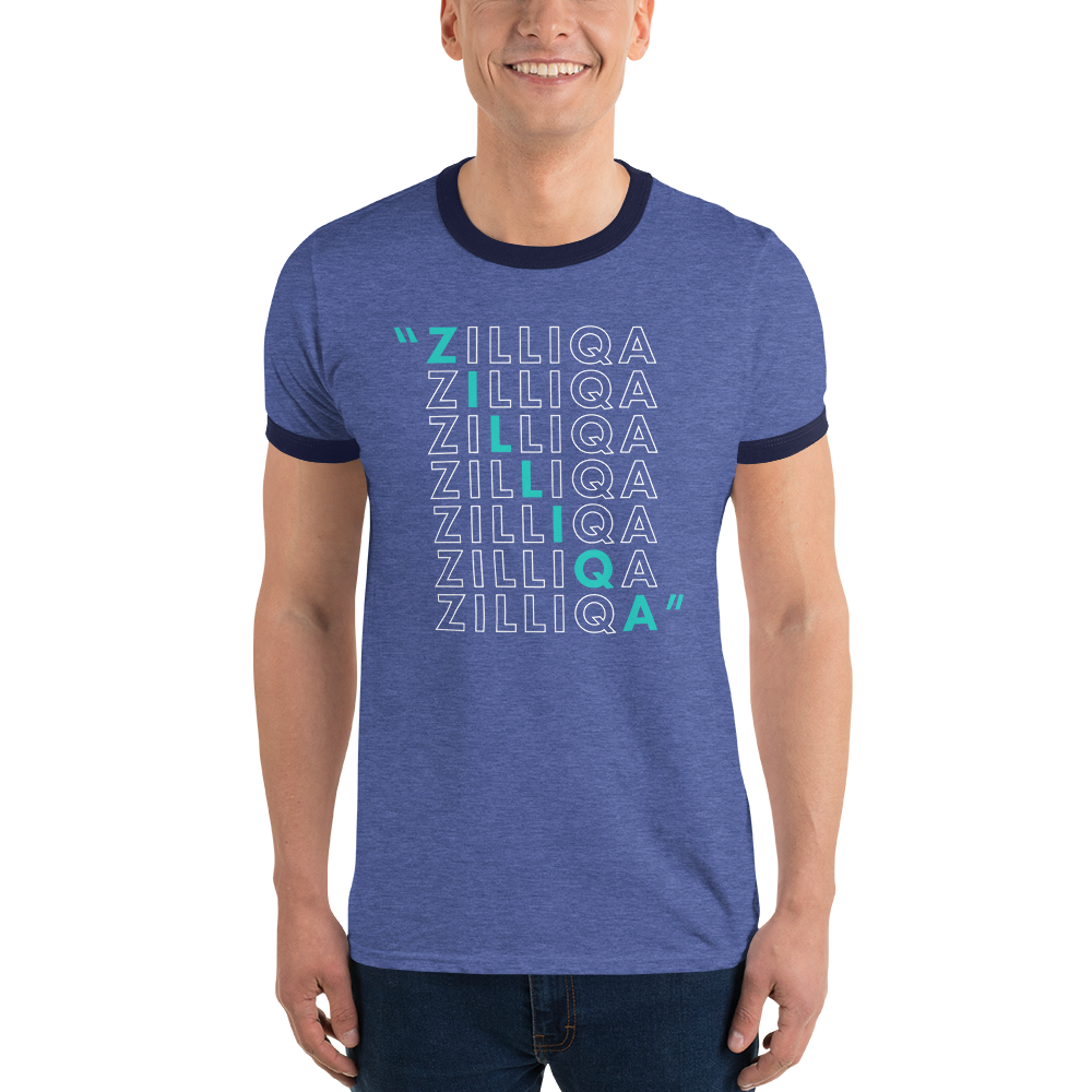 Zilliqa - Men's Ringer T-Shirt TCP1607 S Official Crypto  Merch