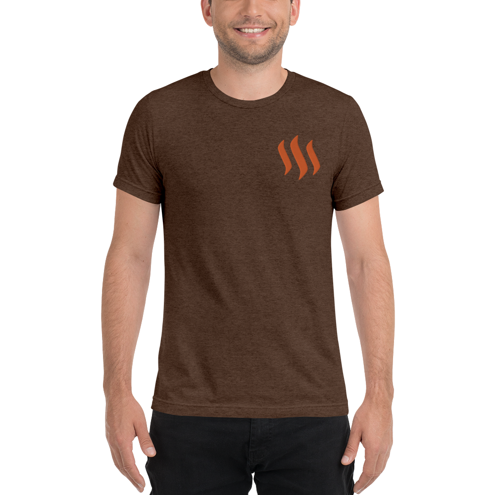 Solid Black Triblend / L Official Crypto  Merch