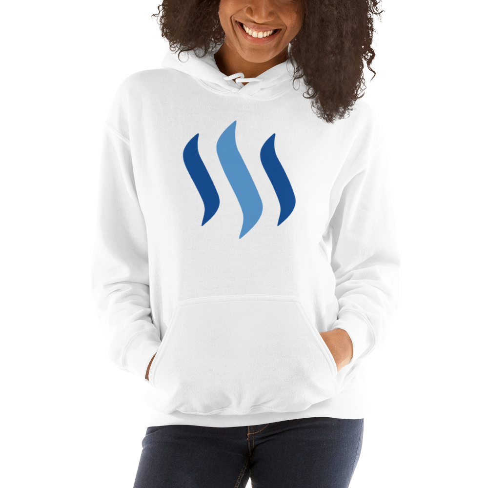 Steem – Women’s Hoodie TCP1607 White / S Official Crypto  Merch