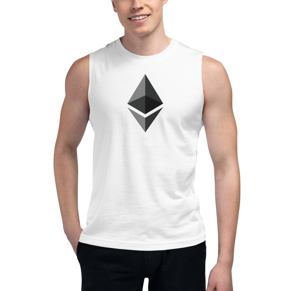 Ethereum logo – Men’s Muscle Shirt TCP1607 Athletic Heather / S Official Crypto  Merch