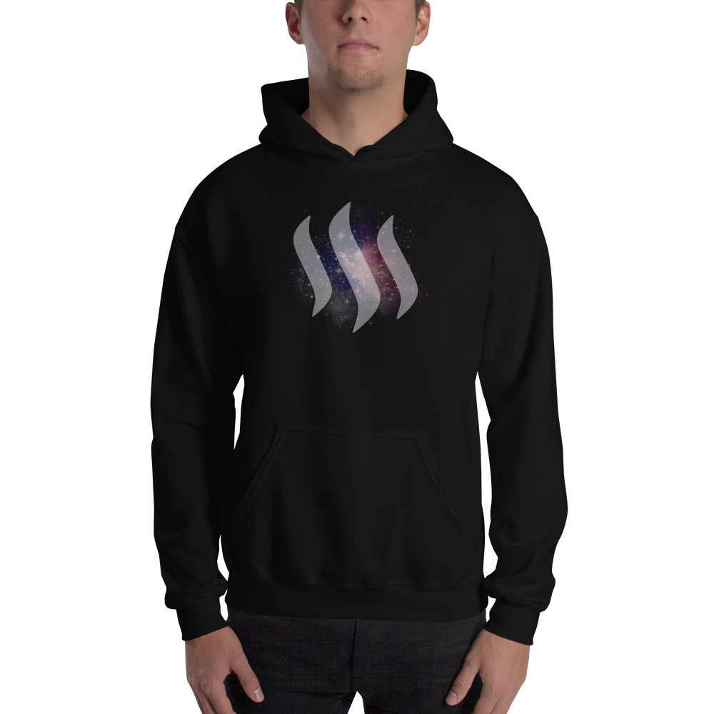 Steem universe – Men’s Hoodie TCP1607 Black / S Official Crypto  Merch