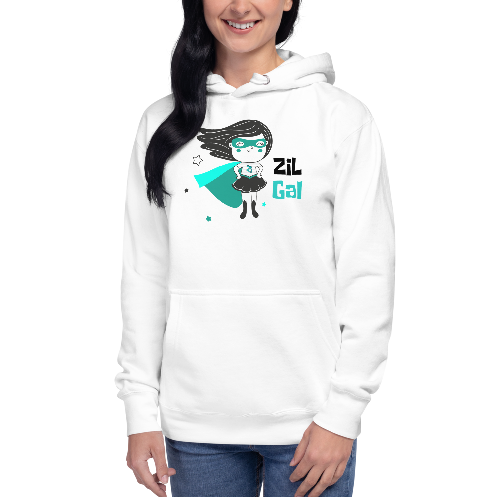 ZIL gal – Women's Pullover Hoodie TCP1607 Carbon Grey / S Official Crypto  Merch