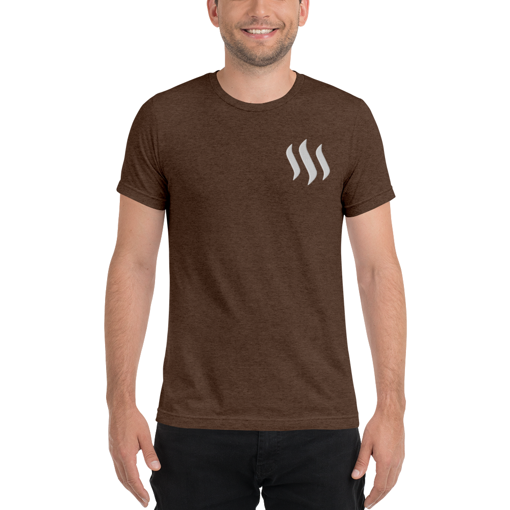 Solid Black Triblend / L Official Crypto  Merch