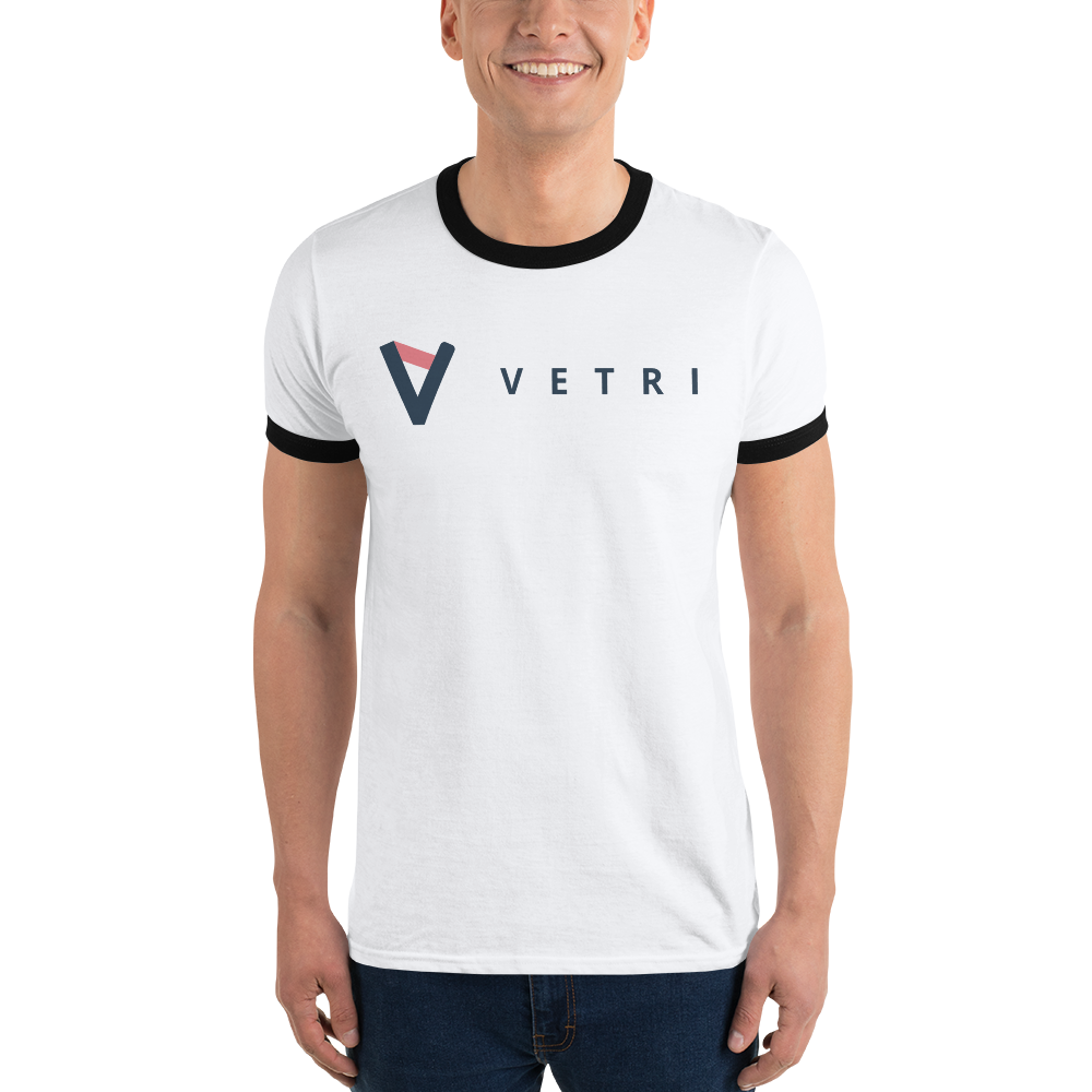 Vetri – Men’s Ringer T-Shirt TCP1607 White/Black / S Official Crypto  Merch