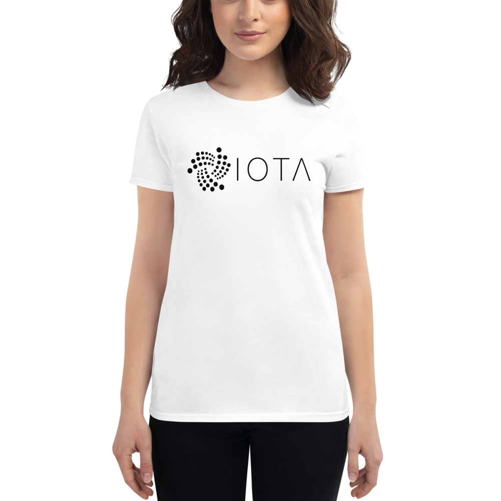 Iota script - Women's Short Sleeve T-Shirt TCP1607 White / S Official Crypto  Merch