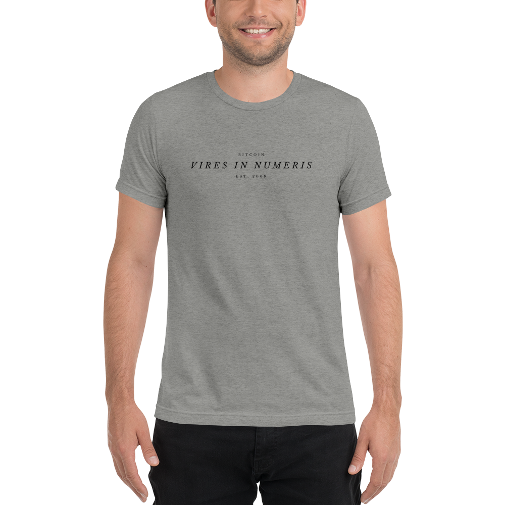 Athletic Grey Triblend / M Official Crypto  Merch