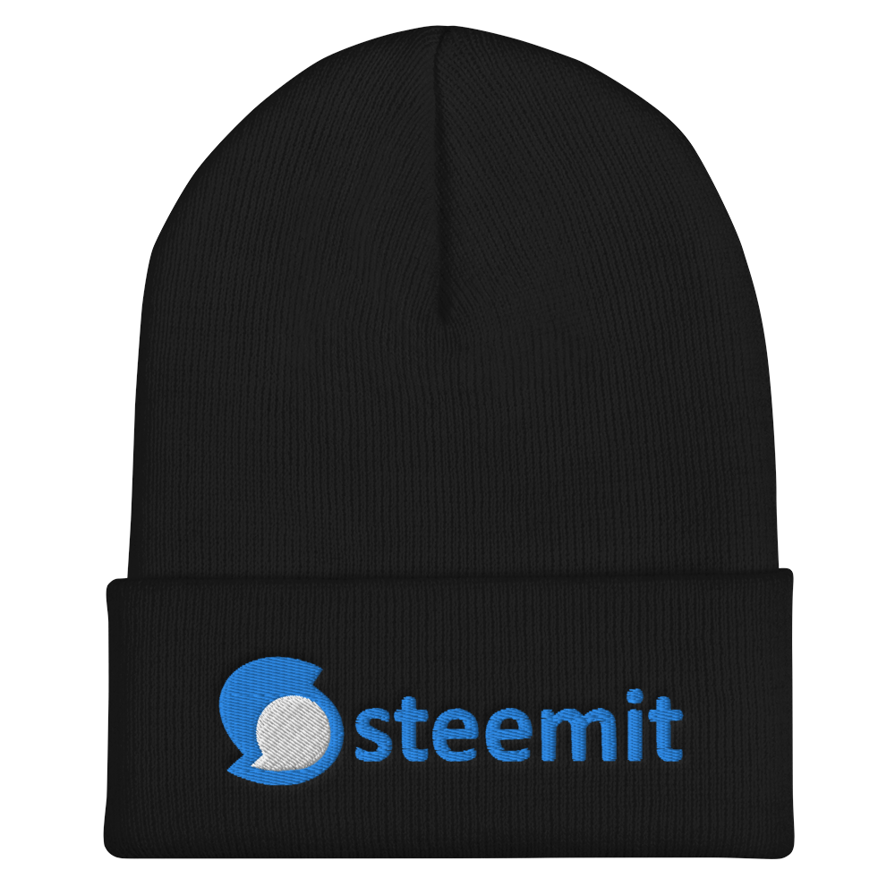 Steemit - Cuffed Beanie TCP1607 White Official Crypto  Merch