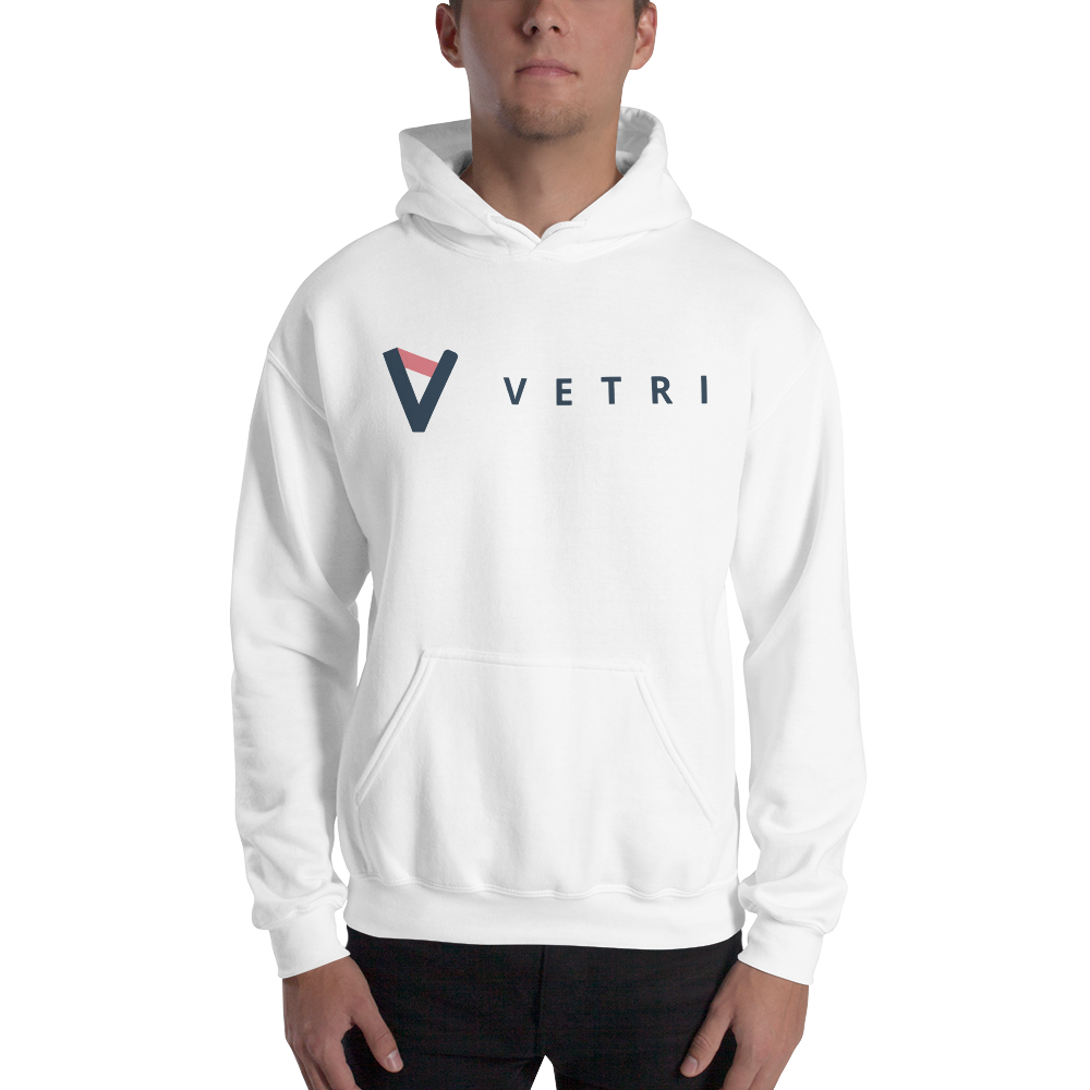 Vetri – Men’s Hoodie TCP1607 White / S Official Crypto  Merch