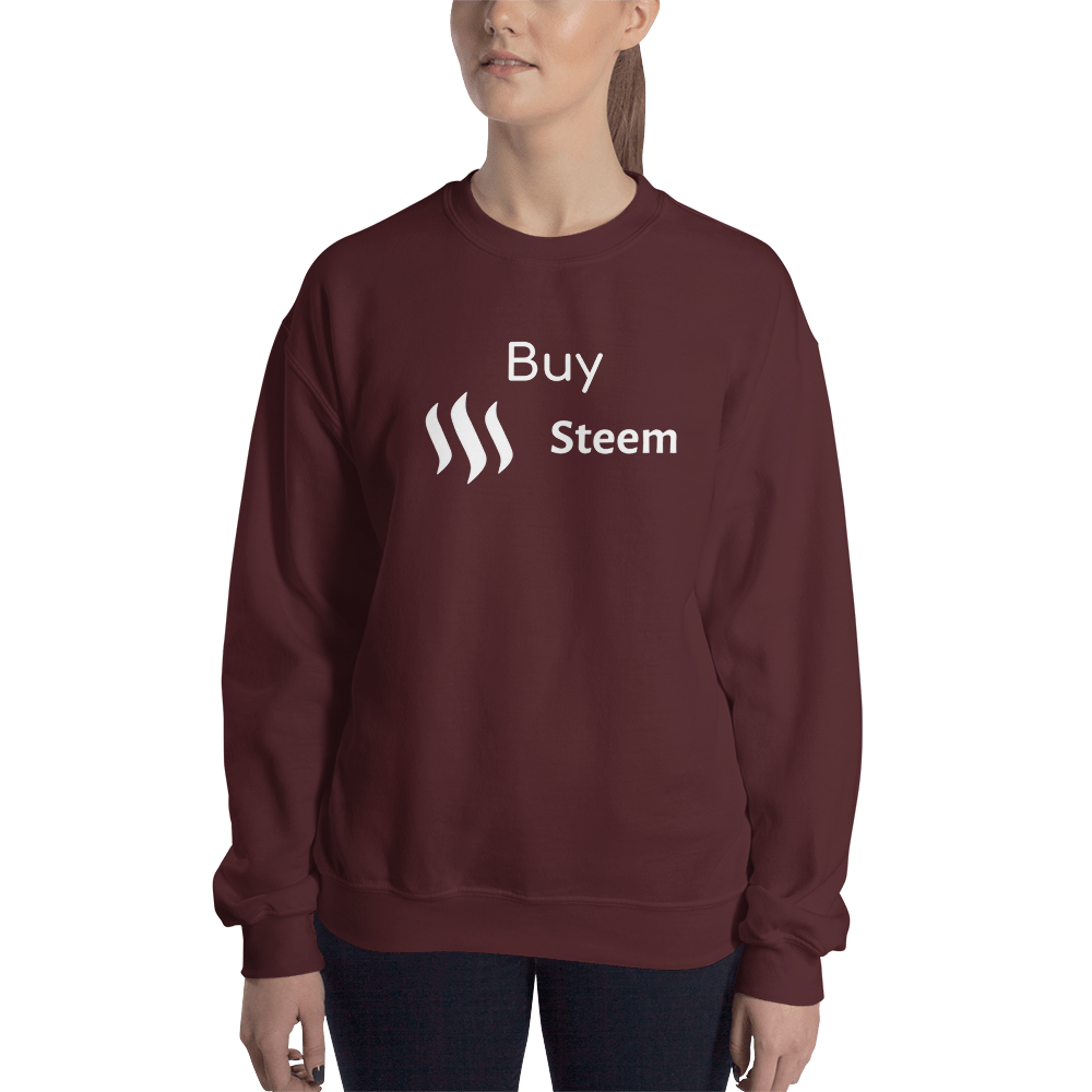 Buy Steem – Women’s Crewneck Sweatshirt TCP1607 Black / S Official Crypto  Merch