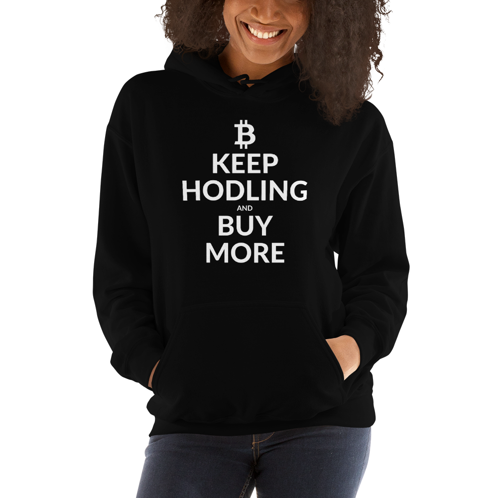 Keep hodling (Bitcoin) – Women’s Hoodie TCP1607 Black / S Official Crypto  Merch
