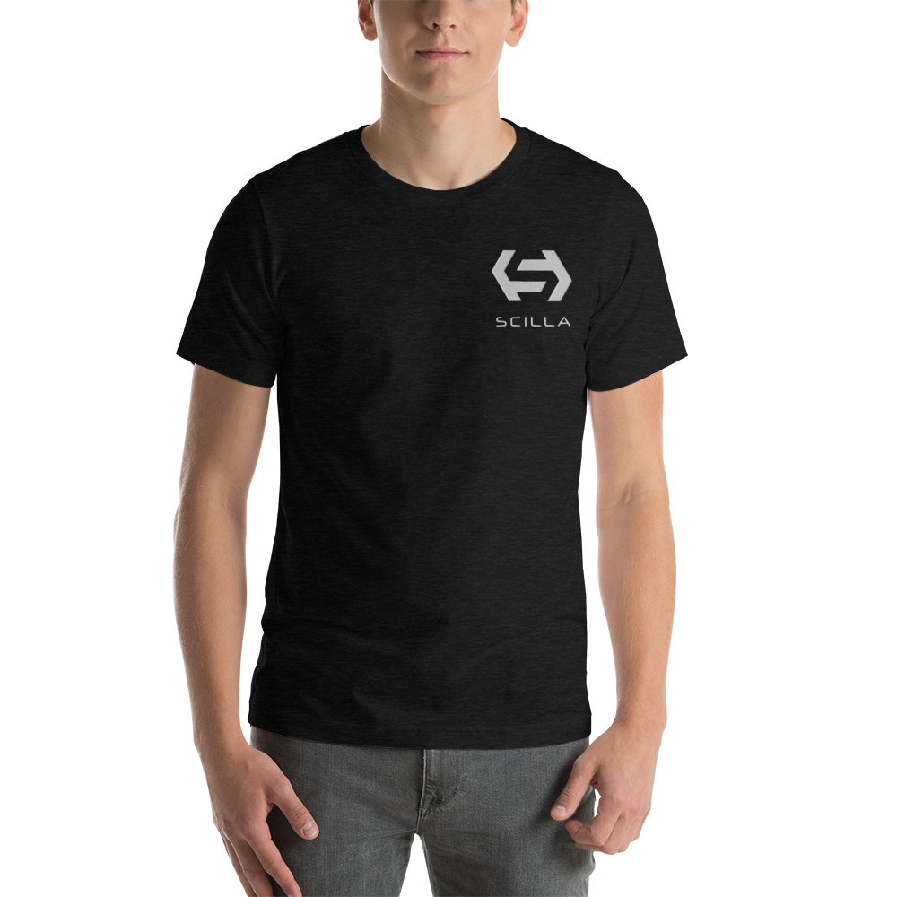 Scilla – Men’s Embroidered Premium T-Shirt TCP1607 Black / S Official Crypto  Merch