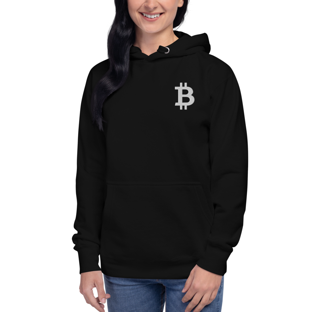 Bitcoin – Women’s Embroidered Pullover Hoodie TCP1607 S Official Crypto  Merch
